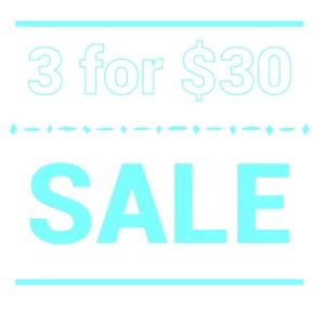 [3/$30] Promo